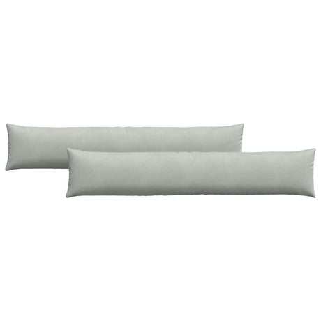 Vidaxl sofa kussens 2 stuks lichtgrijs 200 x 40 cm cordstof