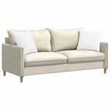 Vidaxl sofa kussens 2 pcs wit 45 x 45 cm stof
