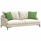Vidaxl sofa kussens 2 stuks lichtgroen 45 x 45 cm cordstof