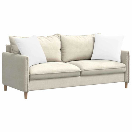 Vidaxl sofa kussens 2 pcs wit 50 x 50 cm stof