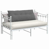 Vidaxl rugkussen donkergrijs 120 x 50 cm microvezel stof