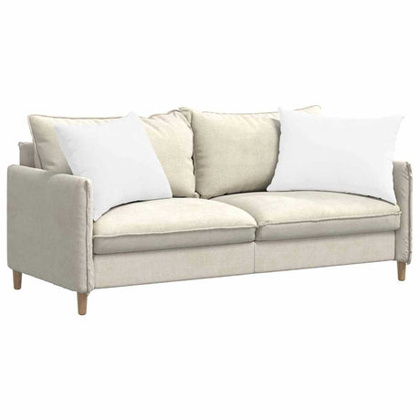 Vidaxl sofa kussens 2 pcs wit 70 x 50 cm stof