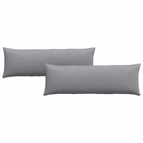 Vidaxl sofa kussens 2 pcs lichtgrijs 120 x 40 cm stof