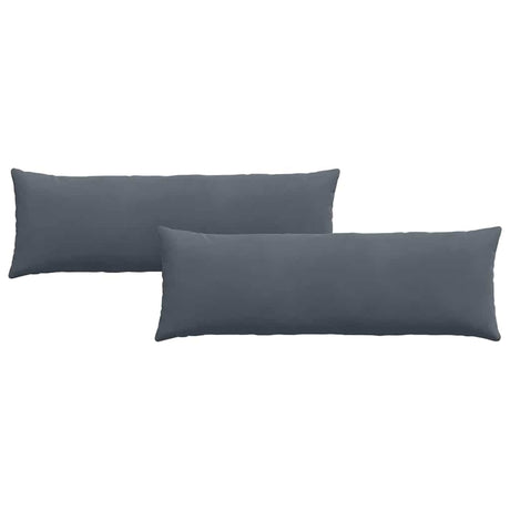 Vidaxl sofa kussens 2 stuks donkergrijs 120 x 40 cm cordstof