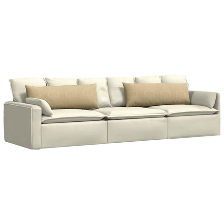 Vidaxl sofa kussens 2 stuks grijs groen 120 x 40 cm cordstof