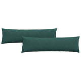 Vidaxl sofa kussens 2 pcs donkergroen 145 x 40 cm stof
