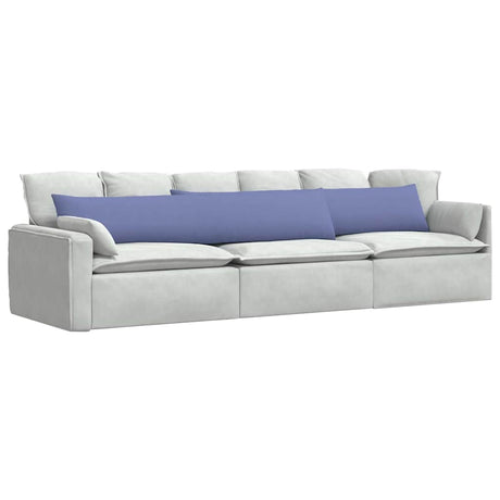 Vidaxl sofa kussens 2 pcs jeans blauw 200 x 40 cm stof