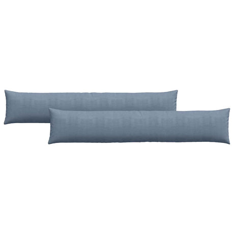 Vidaxl sofa kussens 2 stuks blauw 200 x 40 cm cordstof
