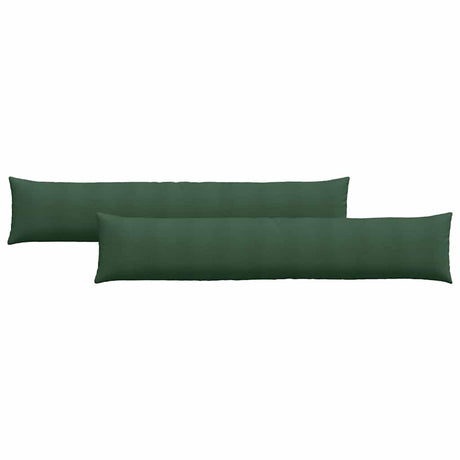 Vidaxl sofa kussens 2 stuks donkergroen 200 x 40 cm cordstof