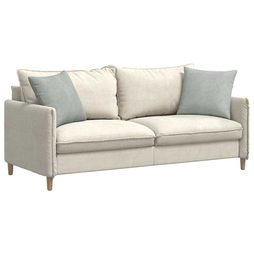 Vidaxl sofa kussens 2 stuks lichtgrijs 45 x 45 cm cordstof