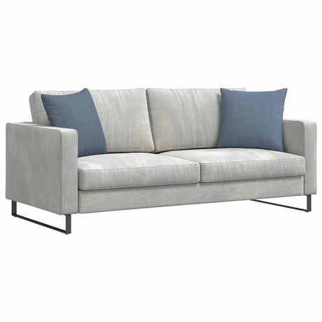 Vidaxl sofa kussens 2 stuks blauw 45 x 45 cm cordstof