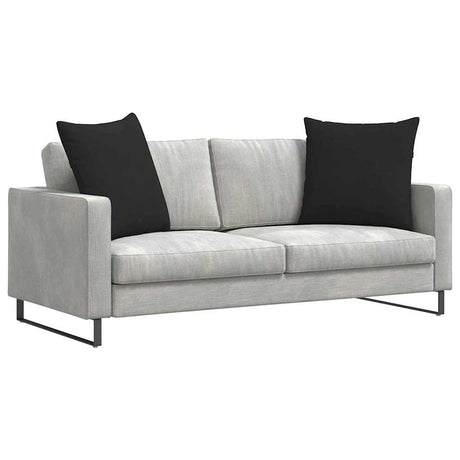 Vidaxl sofa kussens 2 stuks zwart 60 x 60 cm stof