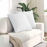 Vidaxl sofa kussens 2 pcs wit 80 x 80 cm stof