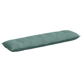 Vidaxl rugkussen zeegroen 180 x 50 cm cordstof
