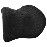 Vidaxl halskussen met kussen zwart 30,5 x 21,5 x 13 cm 4d mesh