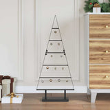 Vidaxl metalen kerstboom met standaard zwart 90 cm staal