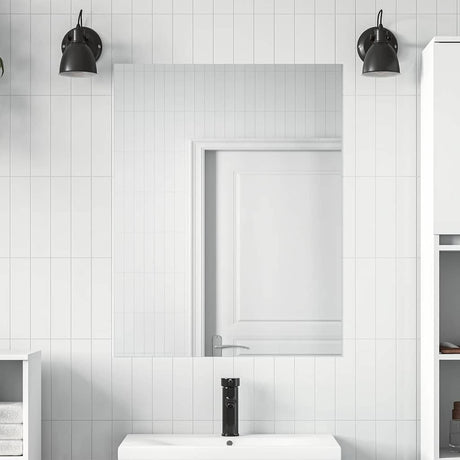 Vidaxl zelfklevende spiegelfolie 60 x 200 cm 2 pcs zilver pet