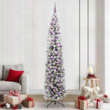 Vidaxl kunstkerstboom groen 240 cm pvc en staal en kunststof