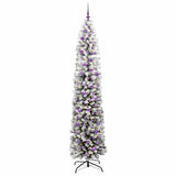 Vidaxl kunstkerstboom groen 240 cm pvc en staal en kunststof