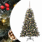 Vidaxl kunstkerstboom met 150 led groen 150 cm pvc en plastic en staal
