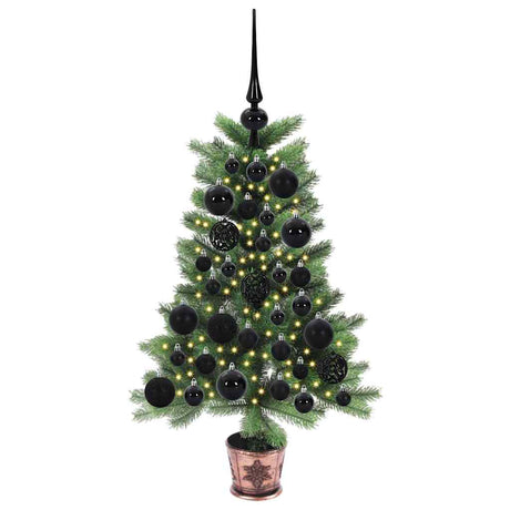 Vidaxl kerstboom met 150 led met standaard groen 65 cm pe