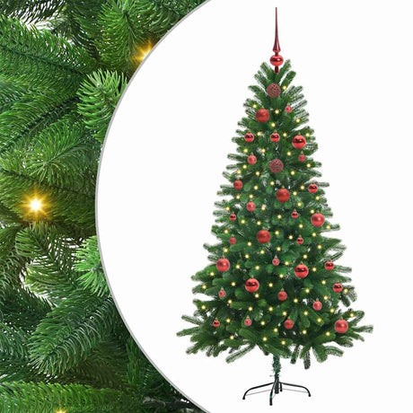 Vidaxl kerstboom met 150 led met standaard groen 150 cm pe