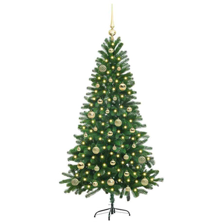 Vidaxl kerstboom met 150 led met standaard groen 150 cm pe