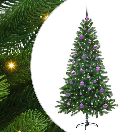 Vidaxl kerstboom met 150 led met standaard groen 150 cm pe