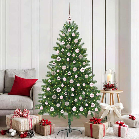 Vidaxl kerstboom met 300 led met standaard groen 180 cm pe
