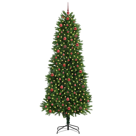 Vidaxl kerstboom met 300 led met standaard groen 240 cm pe