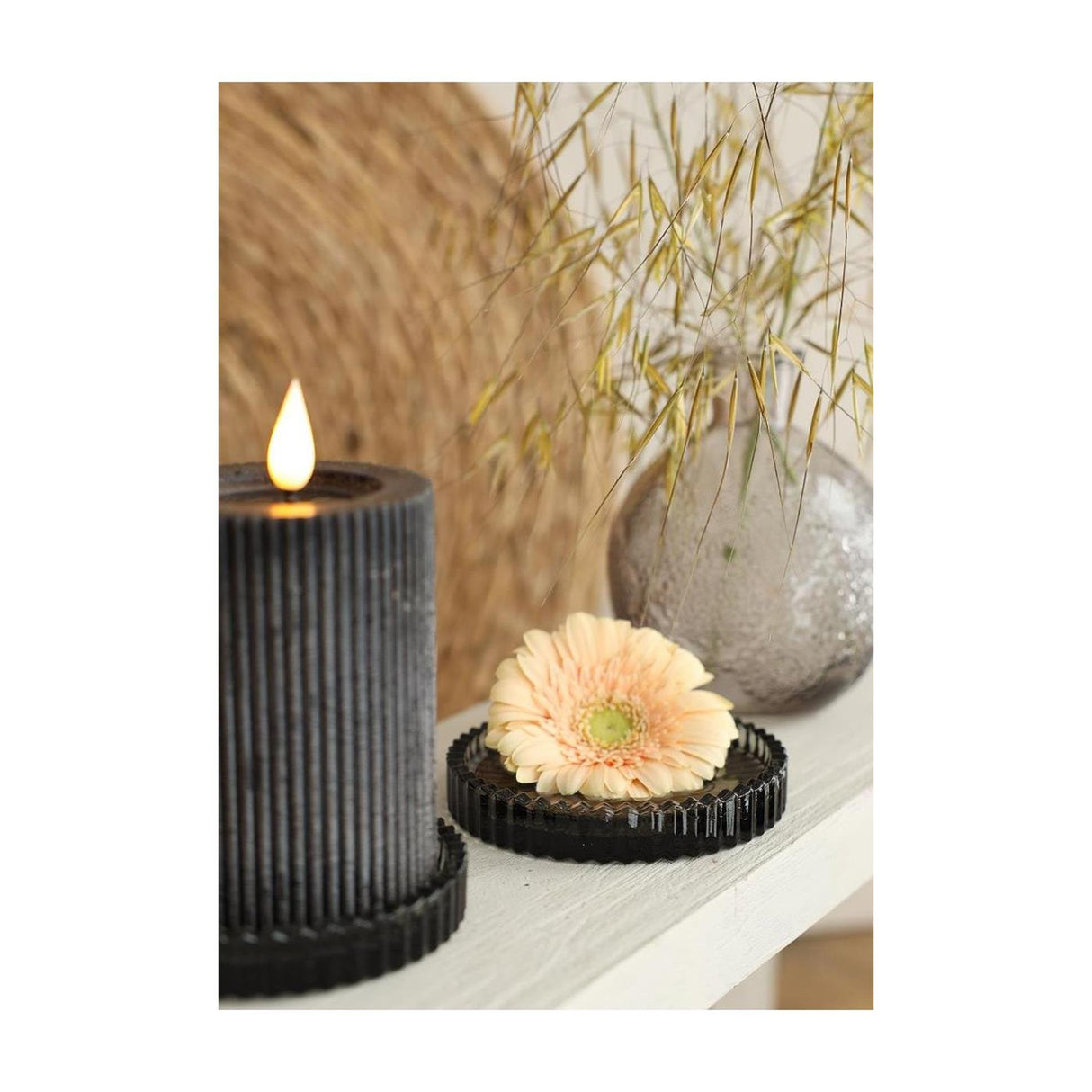 Ideas 4 seasons glazen schaaltjes grijs set a 4 ø10cm