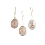 Decoris hangdecoratie ei foam ø4xh6cm