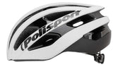 Polisport Light pro fietshelm l 58-62cm mat wit zwart