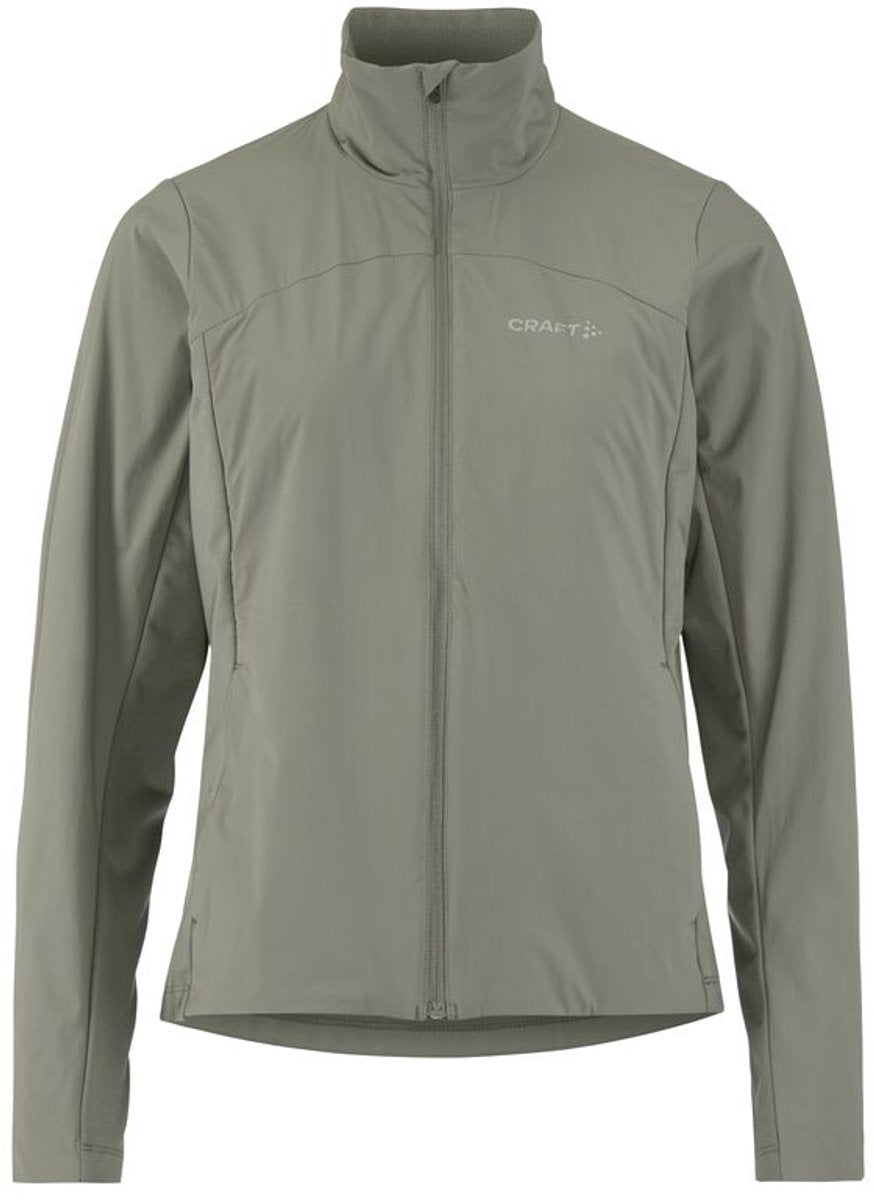 Craft adv essence warm jkt 2 w dames sportvest - leaf