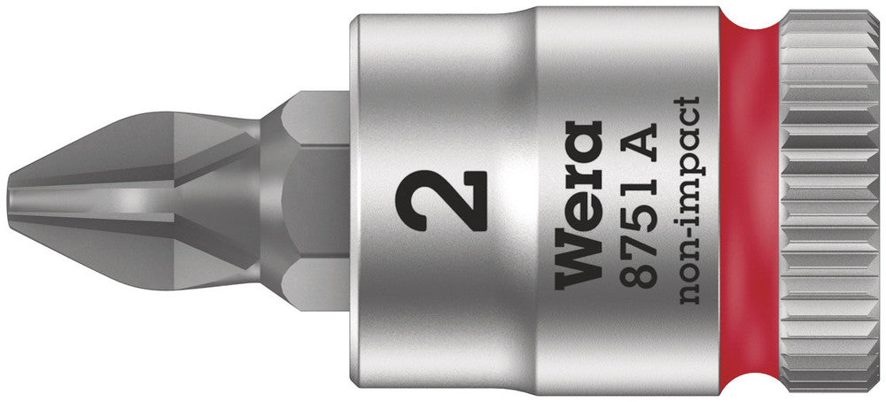 Wera 8751 a zyklop bit dop-combinatie met 1 4 aandrijving , ph 3 x 28 mm - 1 stuk(s) - 05003352001
