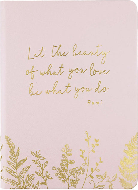Eccolo notitieboek - essential blush rumi - lijn - ca.13x18cm - ec-d316w