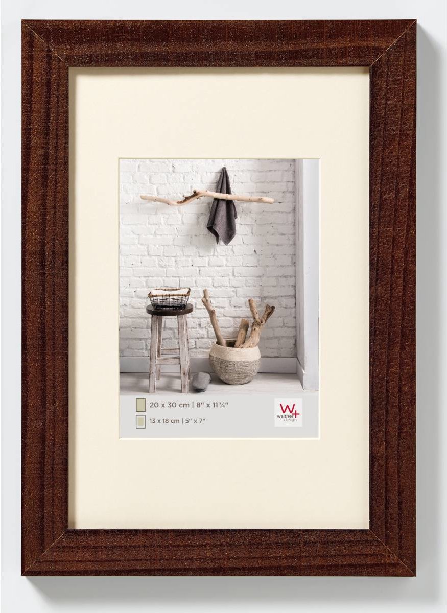 Walther home - houten lijst - fotoformaat 15x20 cm - walnoot
