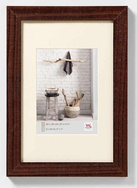 Walther home - houten lijst - fotoformaat 50x70 cm - walnoot