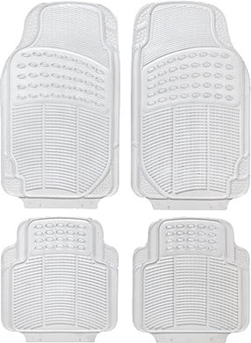 Car plus automattenset continental uni pvc transparant 4-delig