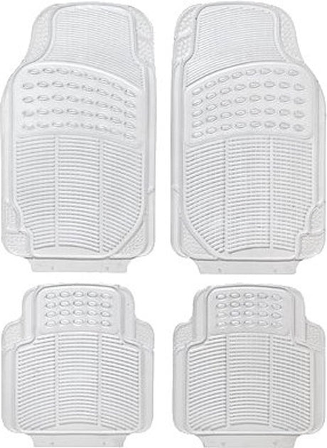 Car plus automattenset continental uni pvc transparant 4-delig