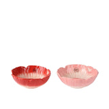 Decoris schaal bloem dolomiet ø16xh6cm
