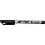 Stabilo write-4-all - permanent marker - fijn - zwart
