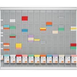 Nobo t-kaart jaarplannerset - 12 kolommen - 32 sleuven