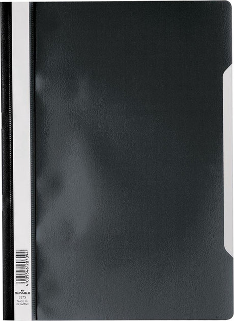 Durable snelhechtmap ft a4 zwart 25 stuks