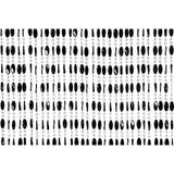 Wicotex vliegengordijn charlotte 90x220cm zwart 100% pvc