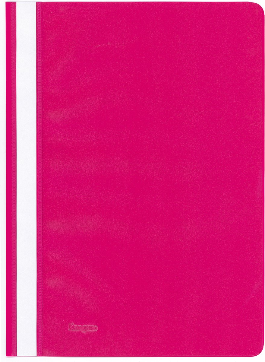 Kangaro snelhechtermap - a4 - pp - cerise - krimp á 25 stuks - k-22050