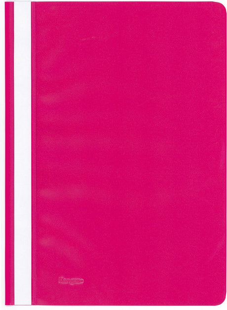Kangaro snelhechtermap - a4 - pp - cerise - krimp á 25 stuks - k-22050