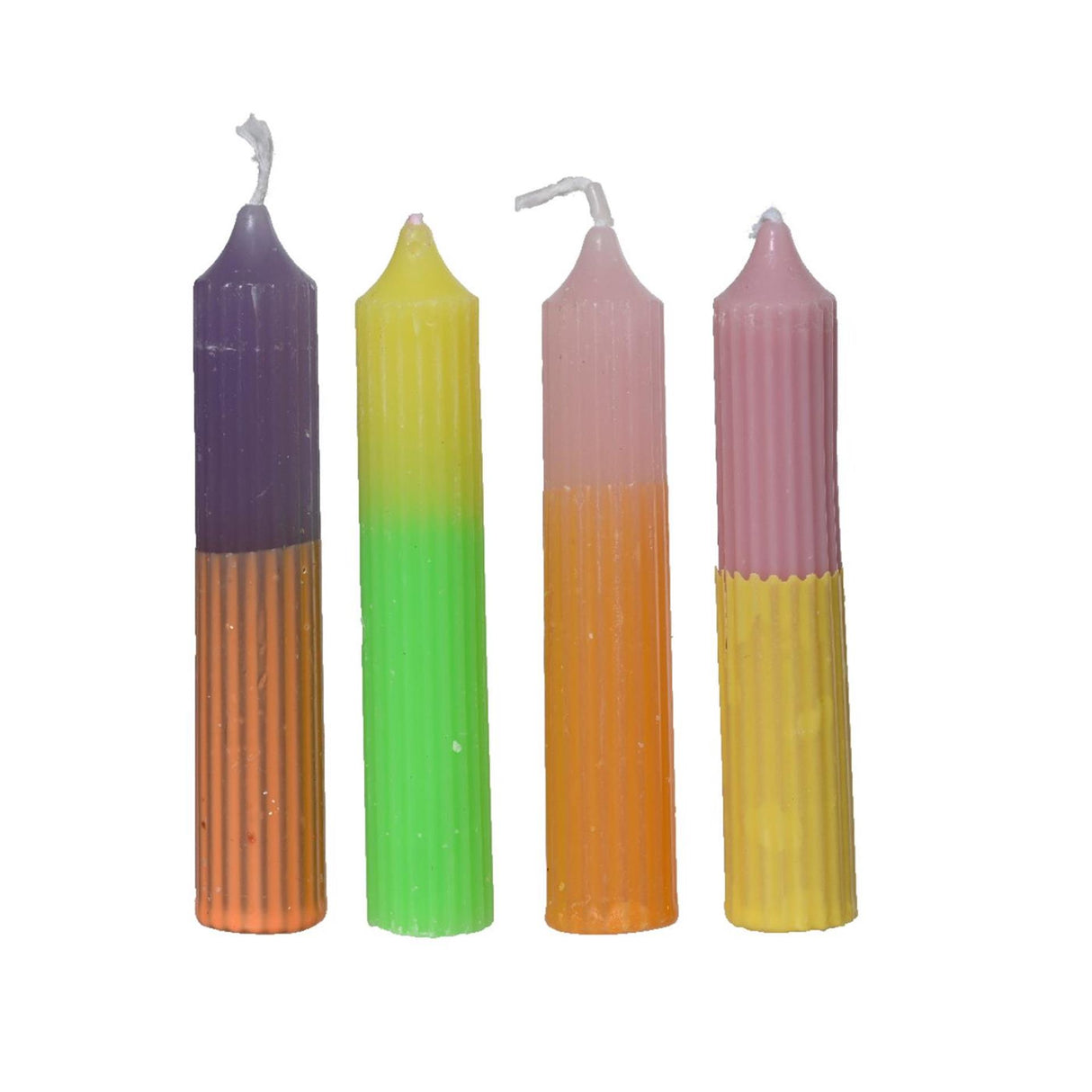 Decoris dinerkaars paraffine 4 -delig 11cm