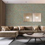 Dutch wallcoverings dutch wallcoverings behang pine tree groen