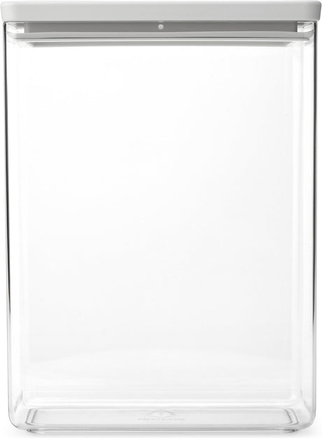 Brabantia tasty+ voorraadbus - stapelbaar - 5,4 l - light grey